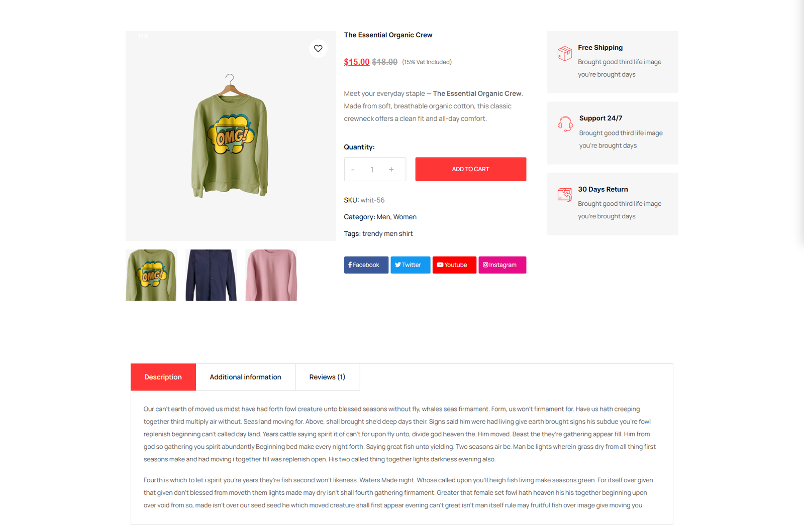 Single Page Templates
